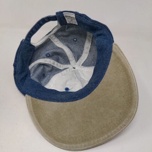 Sportsman Men's Slideback Hat Blue Size OSFA Blank Denim 100% Cotton - Picture 6 of 7
